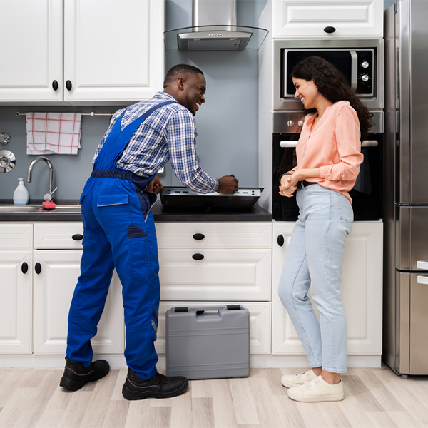 what kind of warranty do you offer on your cooktop repair services in Grover